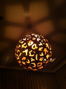 Pentagonal Hexecontahedron Lamp